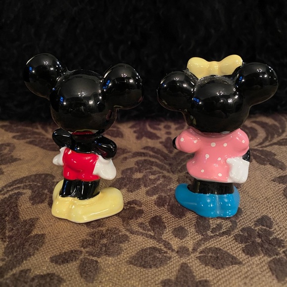 Vintage Mickey & Minnie Mouse 3" Figurines - Picture 3 of 5